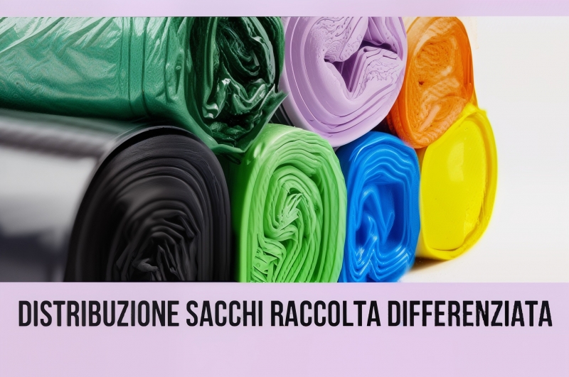 Calendario distribuzione sacchi